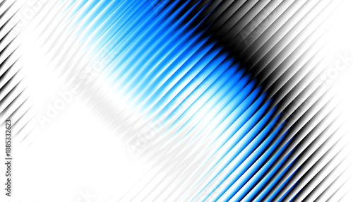 Photos Blue ripple glass texture abstract gradient background with optical circle wave pattern