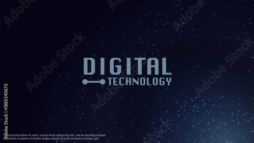 Semiconductor Bg Circuit. AI Tech Background. Abstract Artificial Line Pattern. Security Digital Data Technology Chip Texture. Blue Light Board Software Concept. Artificial Intelligent Network Banner.