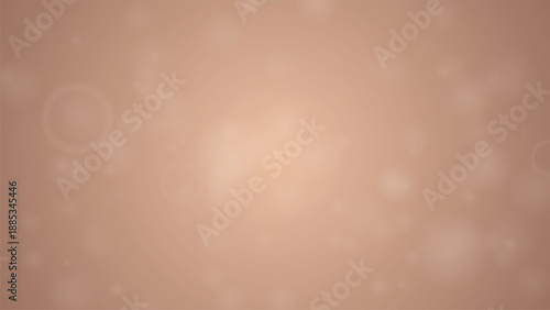 Warm beige bokeh background with floating soft light particles