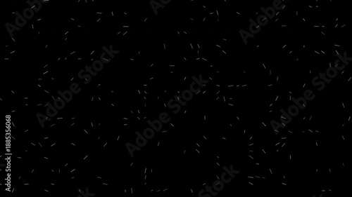 Flickering Radial Shapes. Background Video.