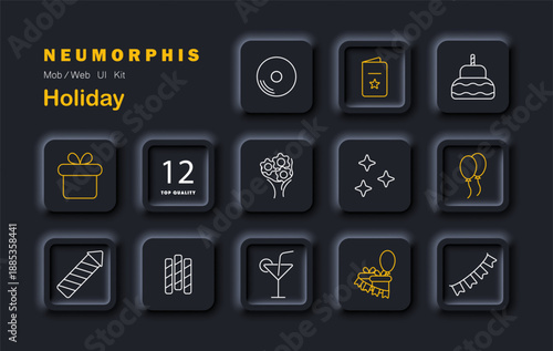 Apiary set icon. Line style symbols related to beekeeping and honey production showing hives, bees, honeycomb, jars, barrels, and protective equipment