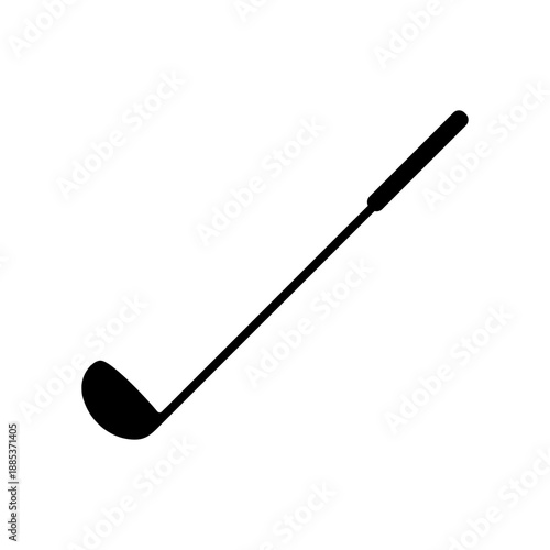 Golf Club Icon Vector on White Background.