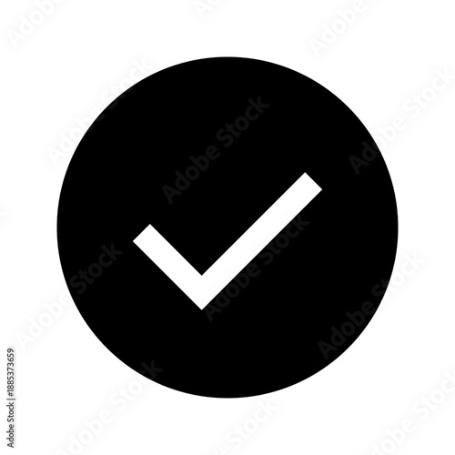 check mark icon, representing approval, verification, confirmation, success, and completed status.