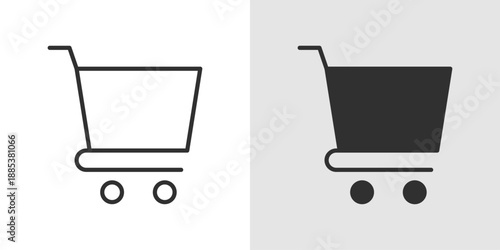 Shopping Cart Icon representing online shopping, e‑commerce, checkout, and digital retail transactions.