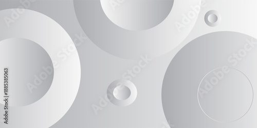 Minimal geometric background. Dynamic shapes composition. Vector illustration