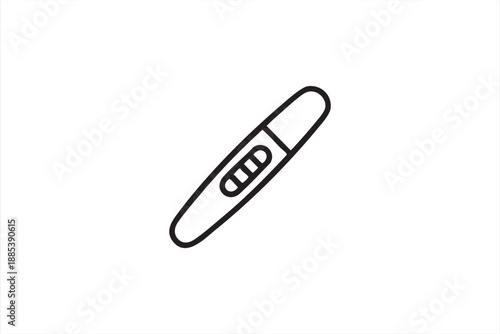 Pregnancy Detection Test Icon for Fertility and Maternity Topics