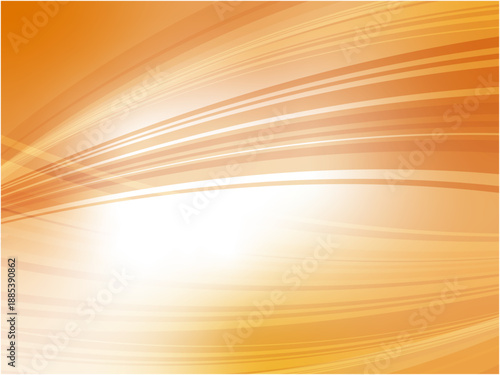 Wallpaper Mural Orange Abstract Background with Smooth Curved Lines and Light Effects Torontodigital.ca