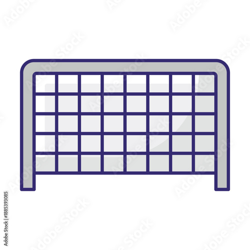 Football Net Vector icon which can easily modify or edit