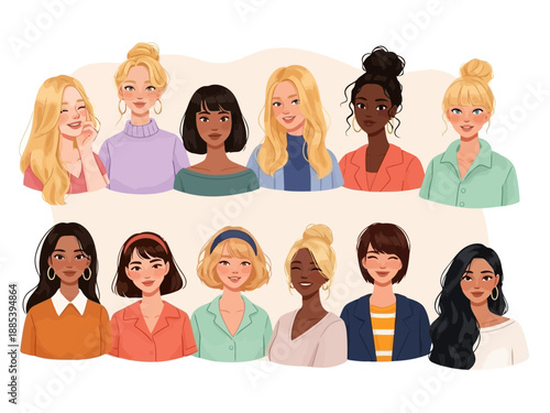 Colorful foam finger gloves on with confetti and shapes