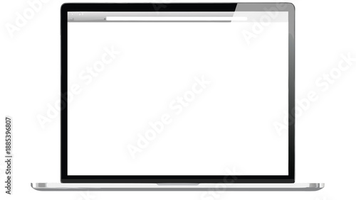 tablet pc isolated on white background