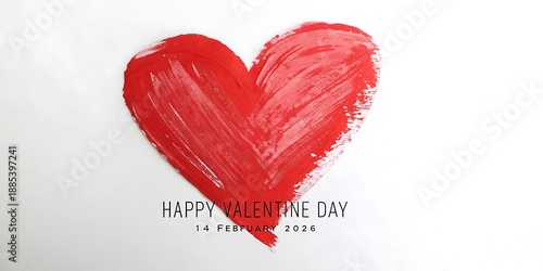 Celebrate valentine's day, 14th of February  2026 with love and warmth