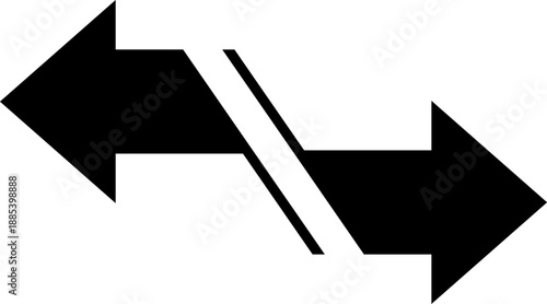 Turn left and right arrows