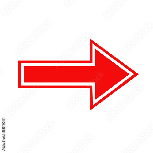 red arrow pointing