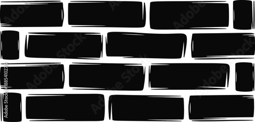 black and white square buttons , isolated, masonry, construction, surface, abstract, backdrop, wall, facade, 