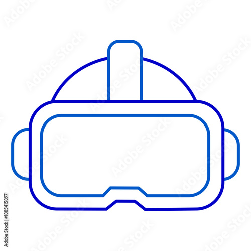 VR Goggles Line Icon