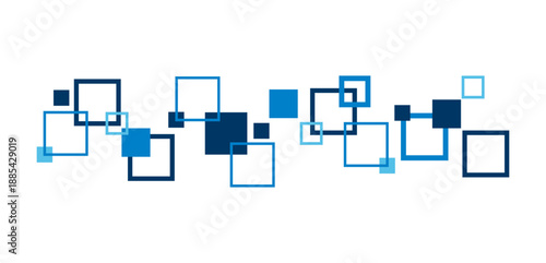 quadrati, concetto, comunicazione, marketing, astratto, 