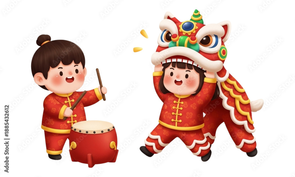 Fototapeta premium chinese new year celebration