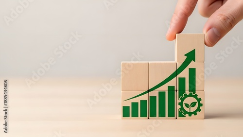 Business Growth Chart | Financial Success Strategy Arrow | chart
