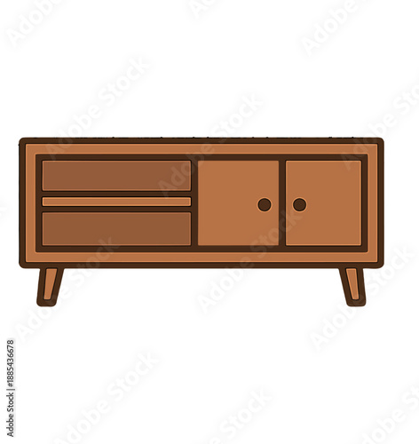 Modern Wooden Sideboard Furniture.