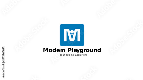 Modern Playground Logo, Kids Logo, Playground Logo, Ground Logo, Kids Logo, Physical Games Logo, Gasme Logo, Park Logo, Tournament Logo