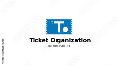 Ticket Logo, Transport Logo, Travel Logo, Company Logo, Bus Stand Logo
