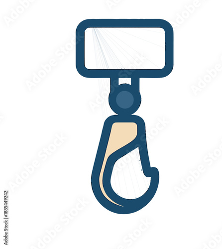 Blue Clothespin with Clips.