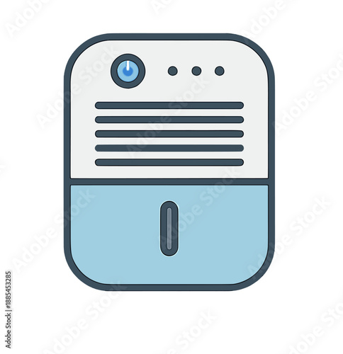 Air Purifier Icon Illustration.