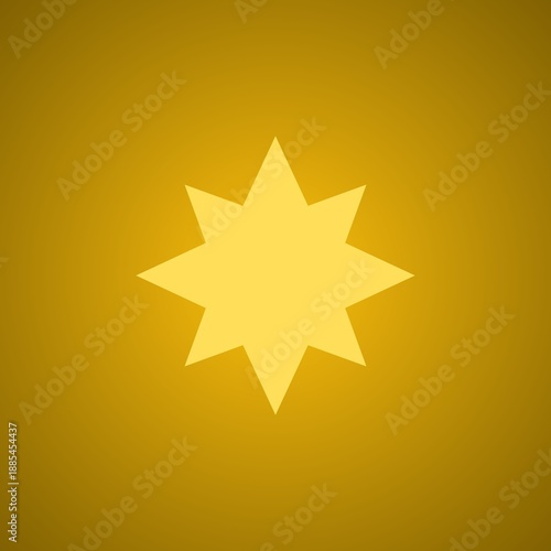 Golden star minimal illustration
Simple golden star illustration on warm background. Minimal design suitable for awards, ratings, celebrations and decorative projects.