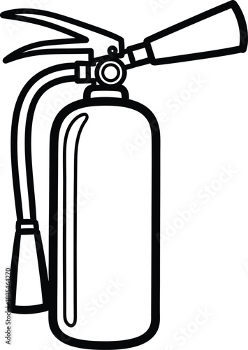 Fire Extinguisher Safety Equipment Vector