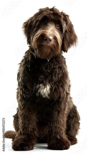 american cocker spaniel sitting