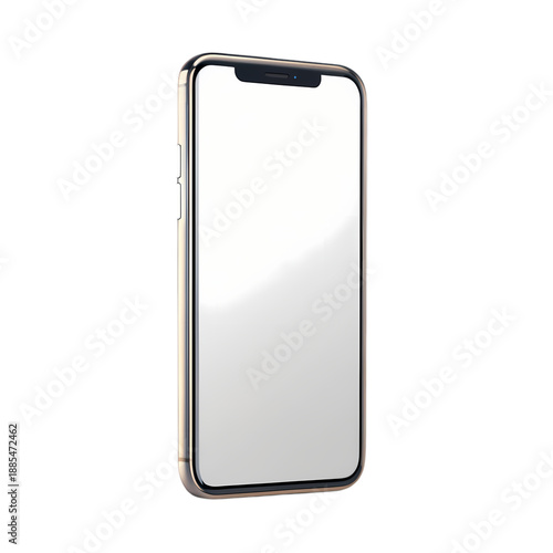 Smartphone with Protective Case A Rose Gold Modern Design