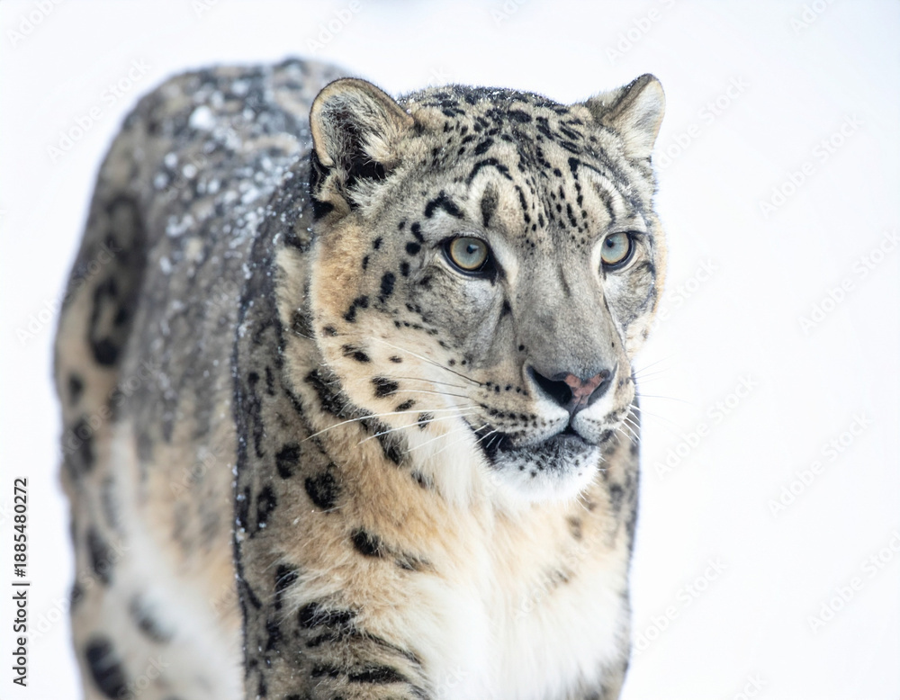 Obraz premium Schneeleopard