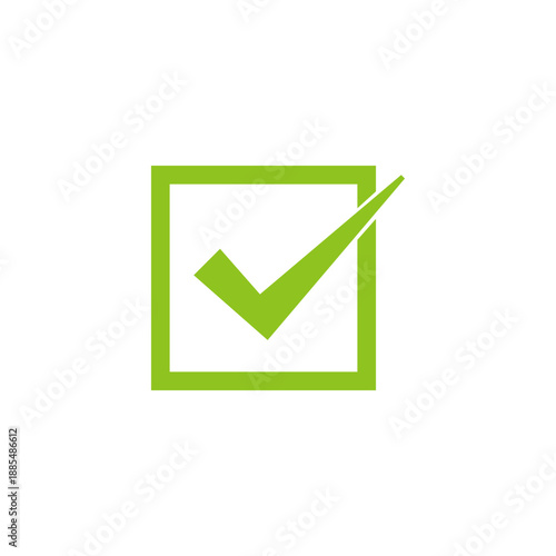 チェックマークボックスのアイコン