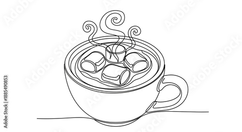 Hot Chocolate in a Cup.