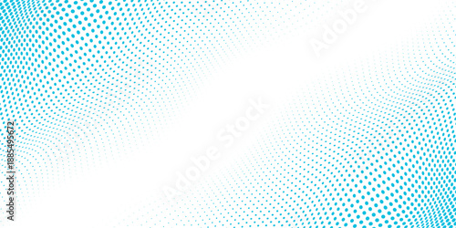 Transparent Vector Gradient Blue white Color Halftone Background Staggered Dots Pattern modern dotted arts abstract.Eps 10