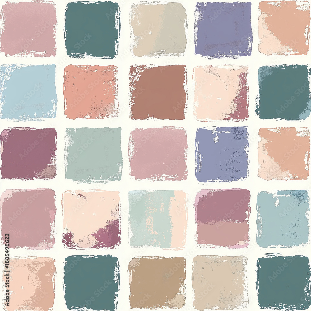 Fototapeta premium Soft pastel watercolor wash background with artistic brush strokes and paper texture
