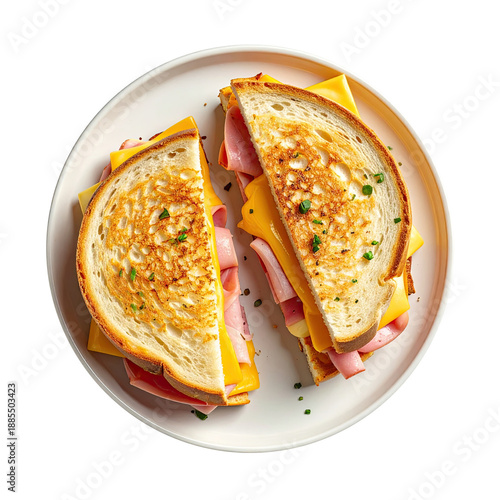 Ham amd Cheese Sandwich Iso...
