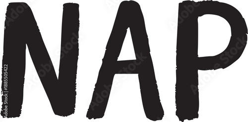 Black and white vector alphabet letter design with bold font style and silhouette elements