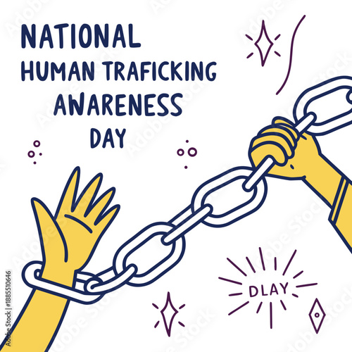 Breaking Chains for Human Trafficking Awareness Day