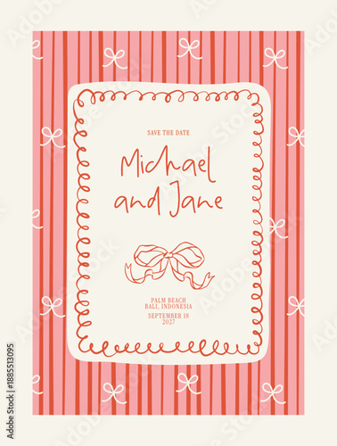 Elegant Wedding Anniversary Invitation Vector Template. Perfect for: wedding anniversaries, event planners, invitation card designers, and romantic celebrations.