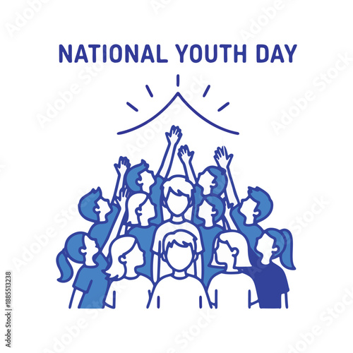 Young People Celebrating Together