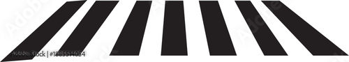 Crosswalk vector. Crosswalk lines. pedestrian crossing icon. Zebra crosswalk icon vector. diagonal stripes, safe symbol. vector illustration.
