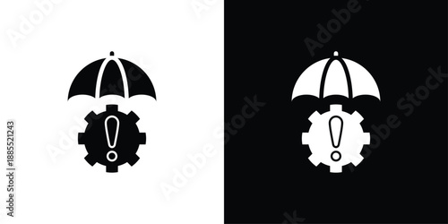 Mitigation Icon Sheet Black And White
