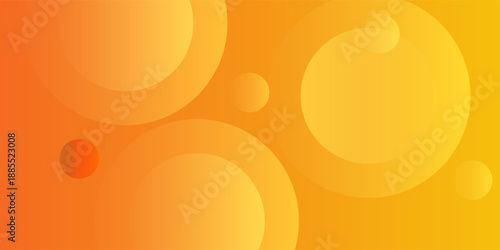Modern abstract background with memphis elements in yellow and orange gradients and retro themed for posters, banners and website landing pages.
