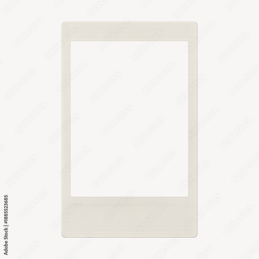 Fototapeta premium Blank polaroid frame template