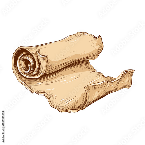 Modern workspace with laptop, steaming coffee cup, desk lamp, and mouse on a clean desk illustrated in simple line art.