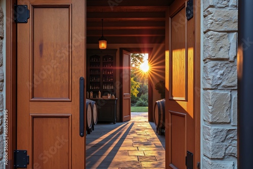 Rustic Vineyard Cellar Door
