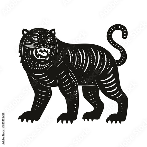 Man sitting at laptop with idea lightbulb clock and gear icons around him.