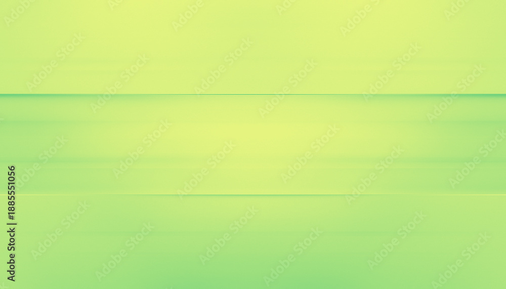Fototapeta premium Abstract Light Green Yellow Gradient Background with Horizontal Stripes