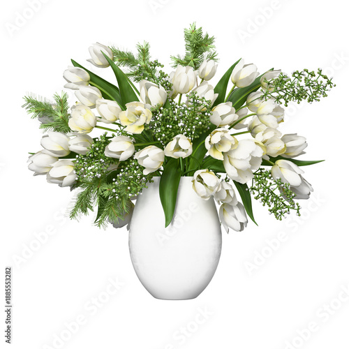 bouquet of white flowers
